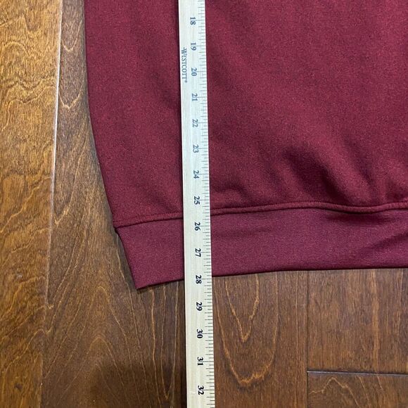 Ecko Unltd. Vintage Y2K NWT Pullover Maroon Black Hoodie Mens Size Large - Picture 8 of 8